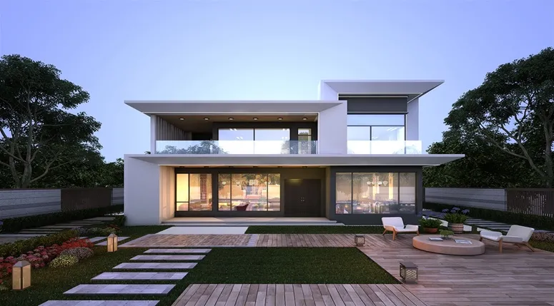 MINIMALIST STEEL ENTRY DOOR. Clean Lines and Elegance Meets Security