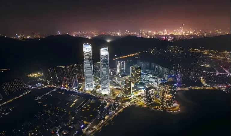 Shenzhen Galaxy Twin Towers.Safety Beyond Fire, Trust Beyond Steel