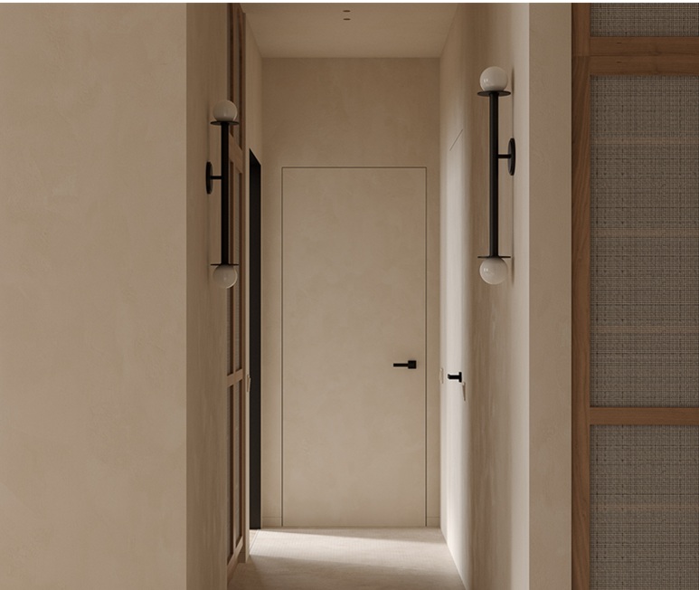 Concealed Aluminum Wood Door