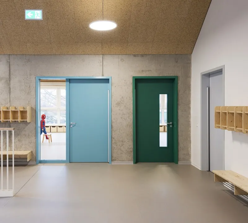 Single-fire-door