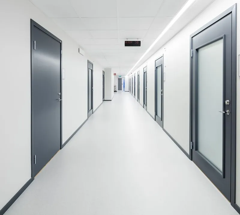 Emergency Exit Door With Viewport