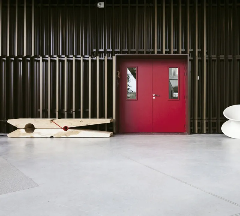 double-fire-door