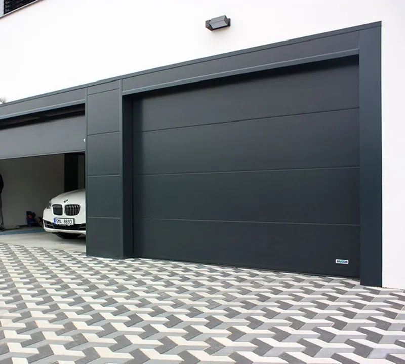Automatic Glass Garage Shutter Doors 