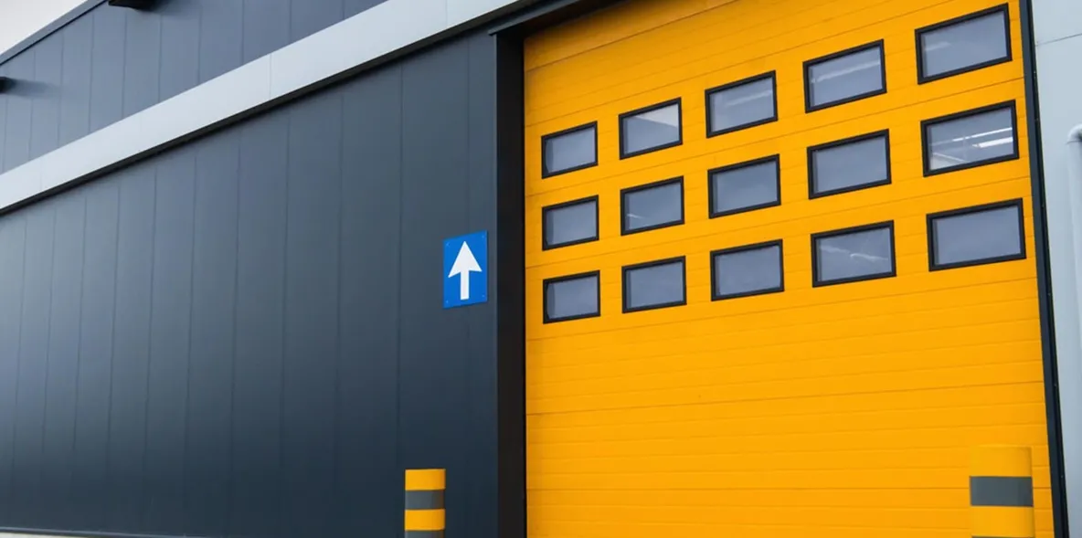 Automatic Fire Roller Door Installation
