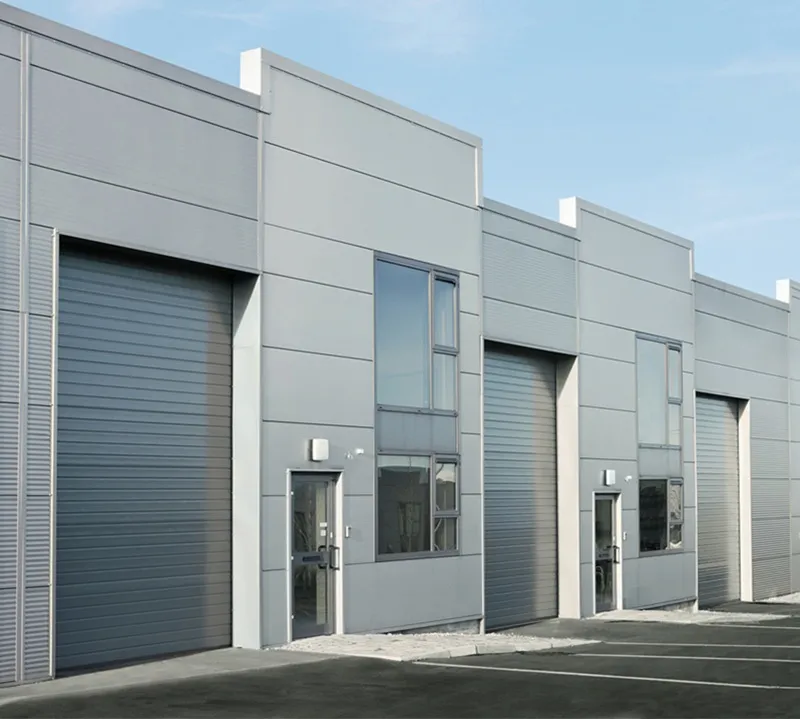 Automatic Glass Garage Shutter Doors 
