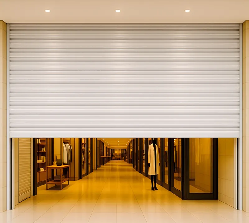 Automatic Glass Garage Shutter Doors 