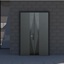 Ballistic Core Armored Doors Aluminum Leaf