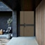 Safety Door With Wooden Panel