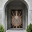 Fireproof Security Doors Copper Panel