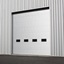 Motorized Fire Door with Windows