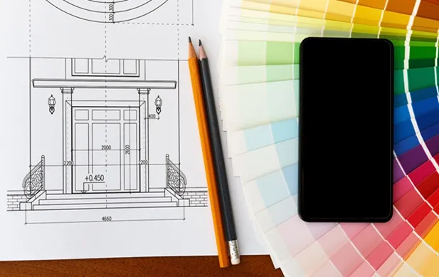 How to Choose the Perfect Door Color Using the RAL Color Chart?