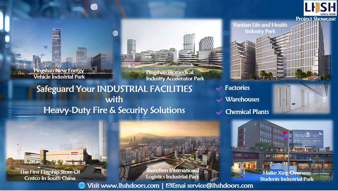 Shenzhen Baolong Little Giant Enterprises Industrial Park.Connects Fire Safety to Asset Protection